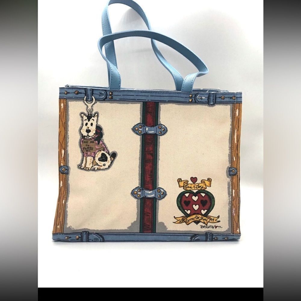 Brighton Tote Bag In Love We Trust NWT
